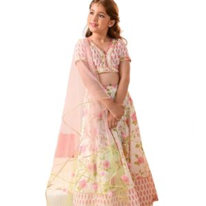 Girls Cotton Readymade Lehenga Choli