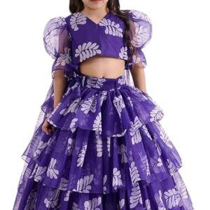 Navy Blue Lehenga Choli Set